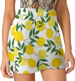 Women's Skorts Skirts A-line Short Trouser Skirt Casual Light Proof Trouser Skirt with Pocket Skirt S-4XL