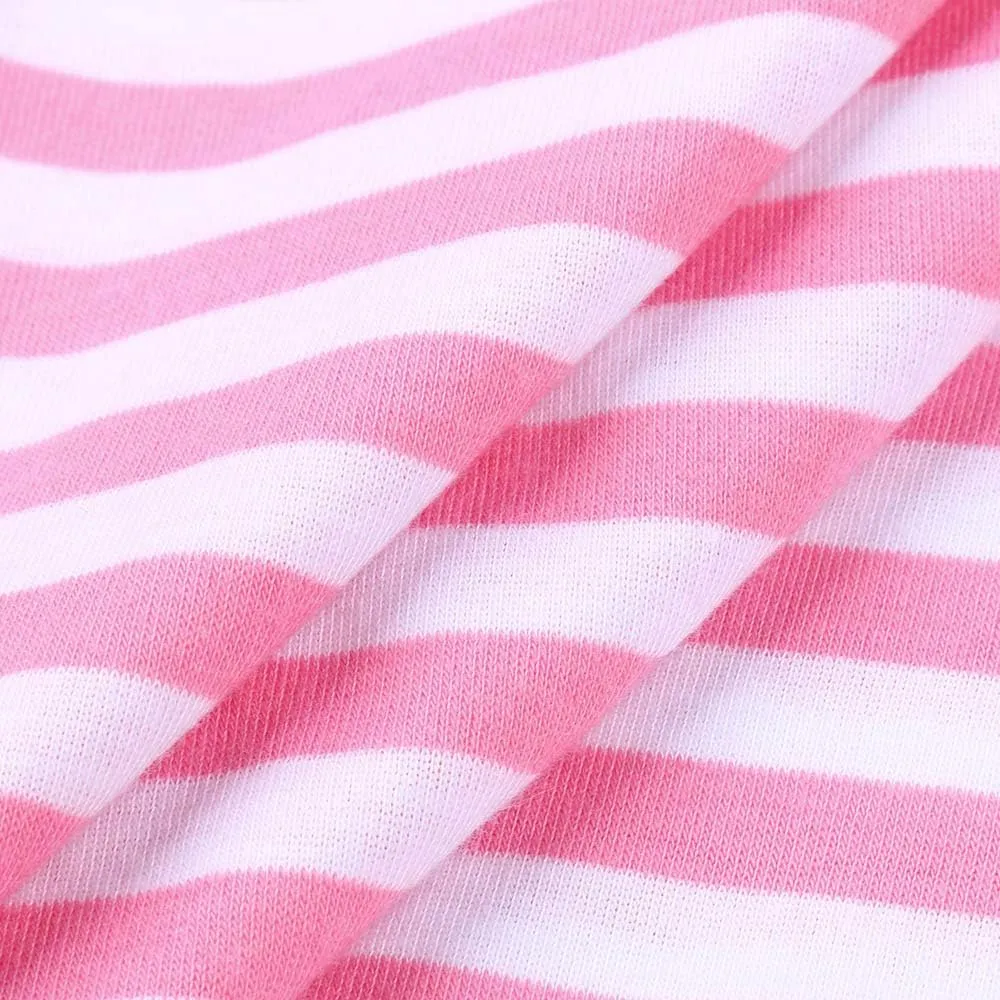Womens Striped Wide Leg Pants Elastic High Waist Drawstring Trousers Loose Fitness Dancing Yoga Pants